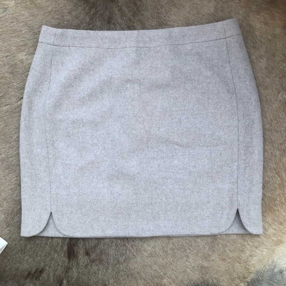 J. Crew wool skirt
